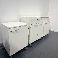 Set of 2 Storage Cabinets image 0